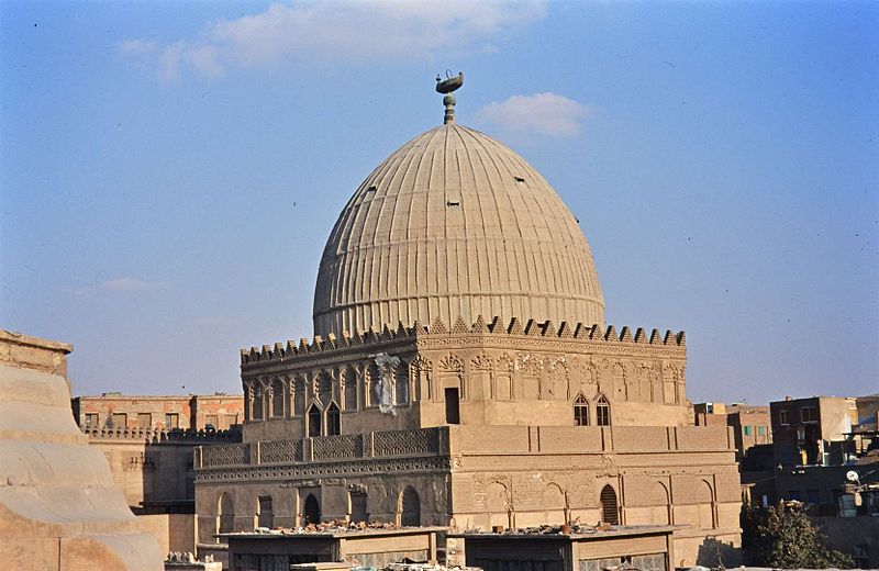  The opening of the dome of Al-Imam Al-Shafei 
